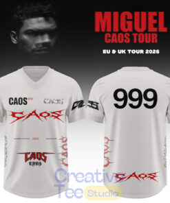 Miguel: CAOS Tour 2026 Exclusive Football Jersey