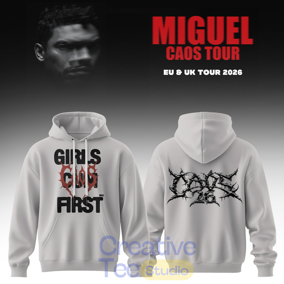 Miguel: CAOS Tour 2026 Special Hoodie Miguel: CAOS Tour 2026 Special Hoodie