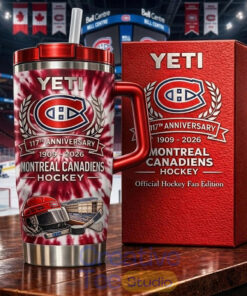 Montreal Canadiens 117th Anniversary YETI Tumbler
