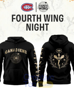 Montreal Canadiens Fourth Wings Night Limited Edition Hoodie