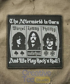 Motörhead “Afterworld Is Ours” Embroidered Iron-On Patch