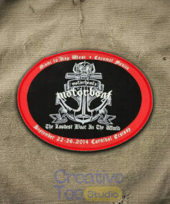 Motörhead “Loudest Boat” Embroidered Iron-On Patch
