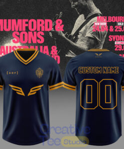 Mumford & Sons Prizefighter 2026 Tour Football Jersey