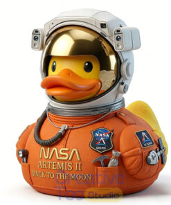 NASA Artemis II Back to THE Moon Collectible Duck