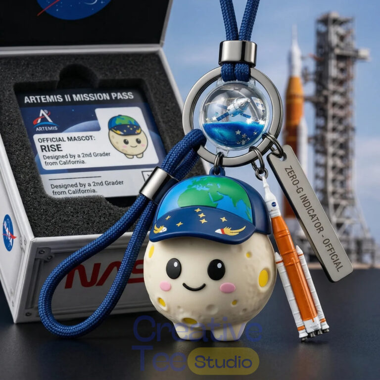 Mission Key Chain NASA Artemis II Official Mascot