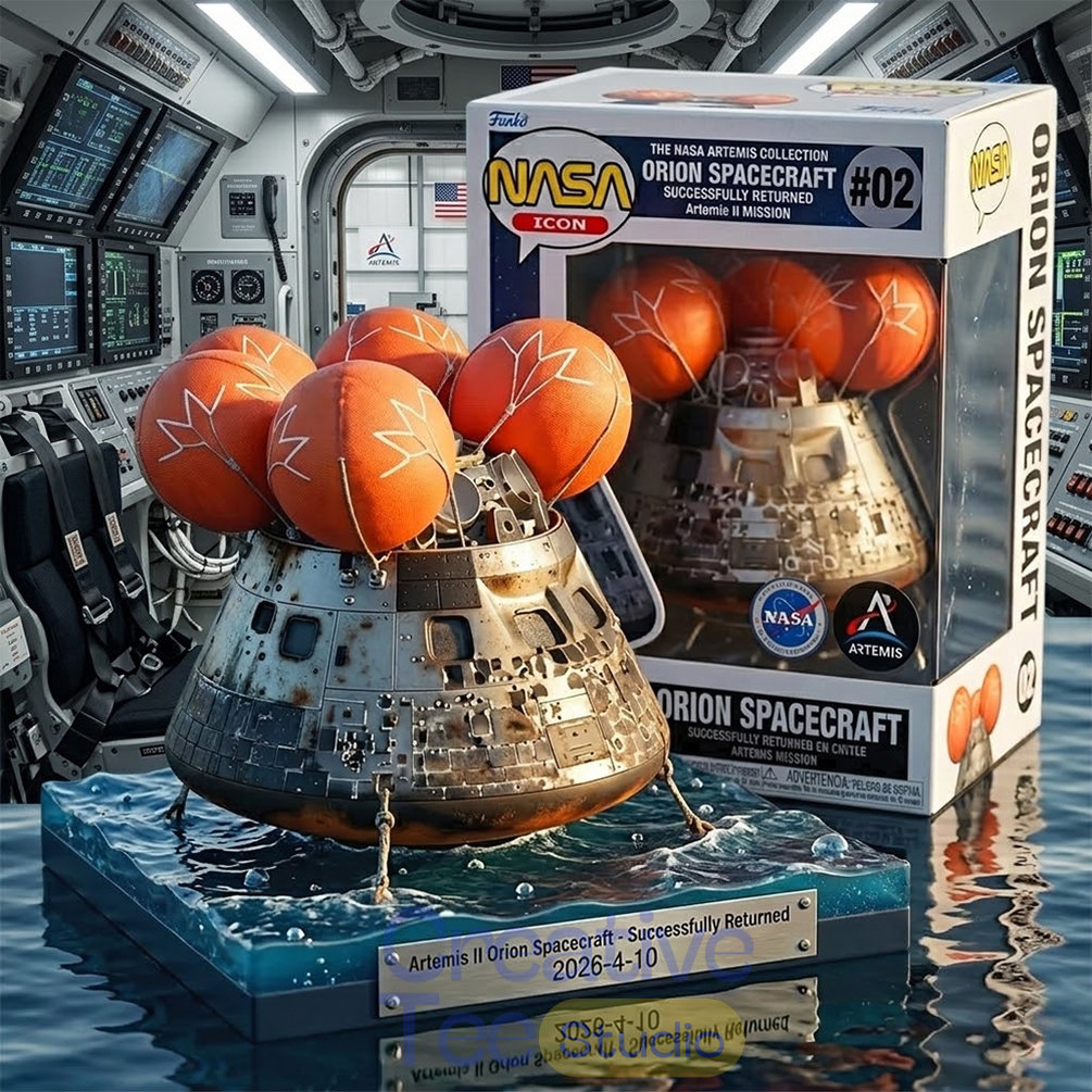 Nasa Artemis II Orion Spacecraft 2026 Splashdown Pop Figure Nasa Artemis II Orion Spacecraft 2026 Splashdown Pop Figure