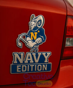 Navy Midshipmen Custom Car Name Badge Navy Midshipmen Custom Car Name Badge