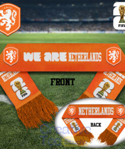 Netherlands National Soccer Team WC26 Premium Scarf