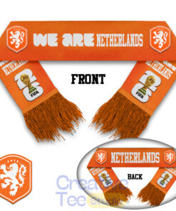 Netherlands National Soccer Team WC26 Premium Scarf