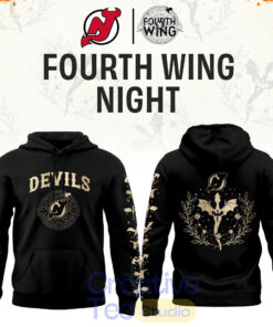 New Jersey Devils Fourth Wings Night Limited Edition Hoodie New Jersey Devils Fourth Wings Night Limited Edition Hoodie