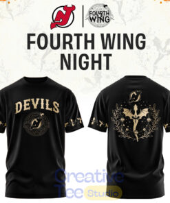 New Jersey Devils Fourth Wings Night Limited Edition Hoodie