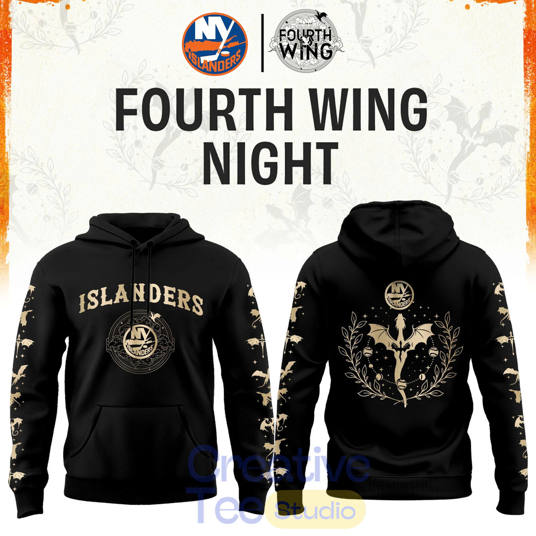 New York Islanders Fourth Wings Night Limited Edition Hoodie New York Islanders Fourth Wings Night Limited Edition Hoodie