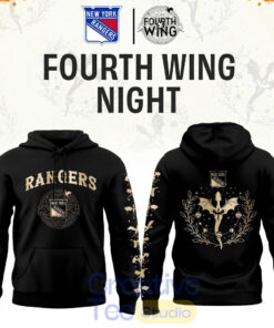 New York Rangers Fourth Wings Night Limited Edition Hoodie New York Rangers Fourth Wings Night Limited Edition Hoodie