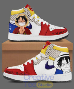 New York Yankees x One Piece Limited Edition AJ1 Shoes – The Pirate King on Diamond