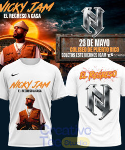 Nicky Jam El Regreso a Casa Concert 2026 T-Shirt