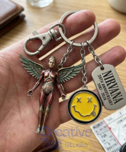 Nirvana 39th Anniversary Keychain