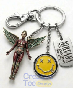 Nirvana 39th Anniversary Keychain