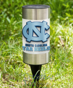 North Carolina Tar Heels Waterproof Solar Garden Light