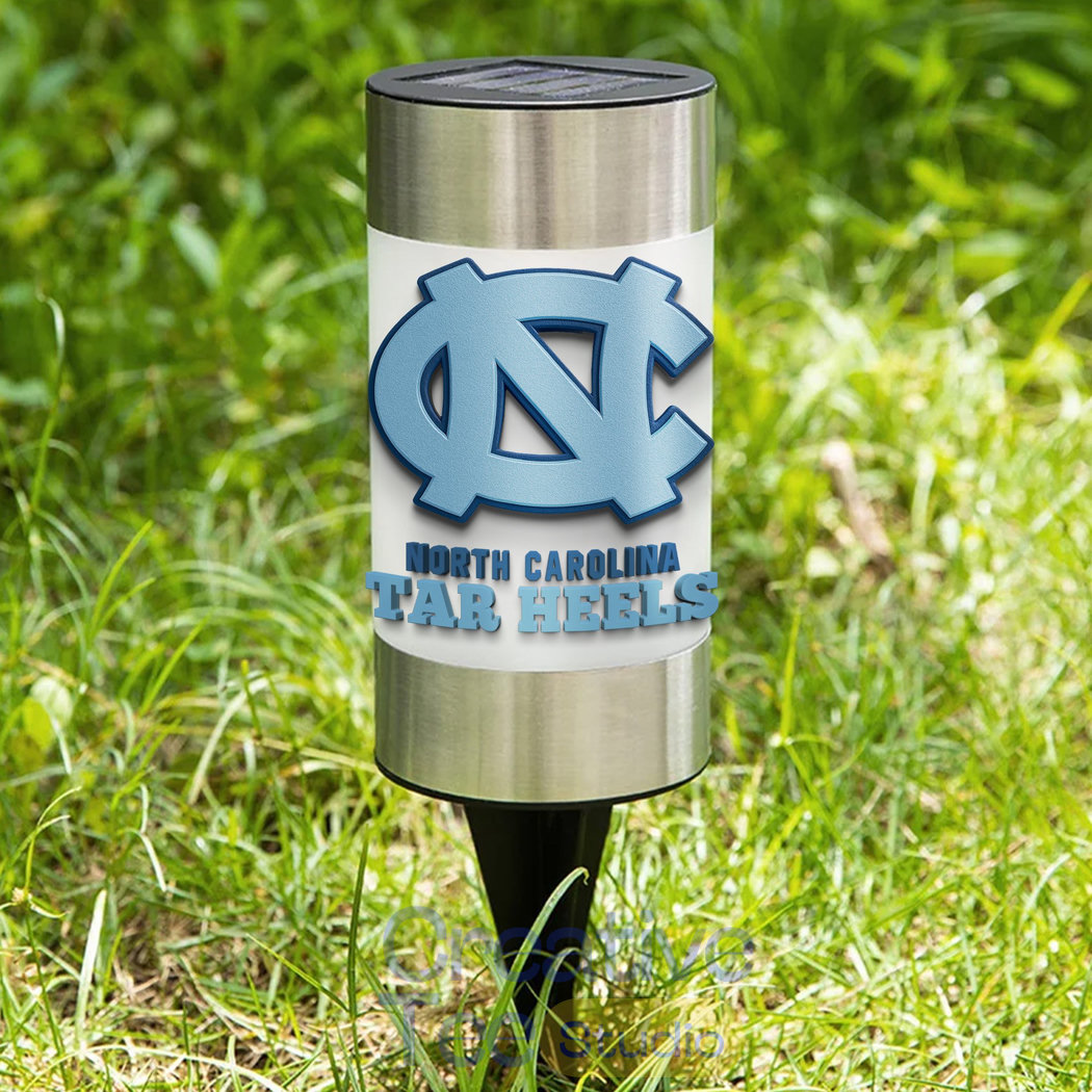 North Carolina Tar Heels Waterproof Solar Garden Light North Carolina Tar Heels Waterproof Solar Garden Light