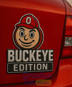 Ohio State Buckeyes Custom Car Name Badge Ohio State Buckeyes Custom Car Name Badge
