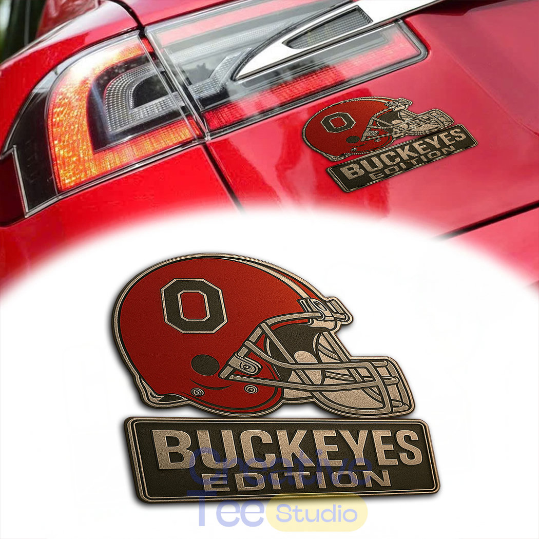 Ohio State Buckeyes Custom Car Name Badge Ohio State Buckeyes Custom Car Name Badge