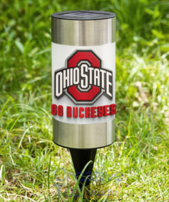 Ohio State Buckeyes Waterproof Solar Garden Light Ohio State Buckeyes Waterproof Solar Garden Light