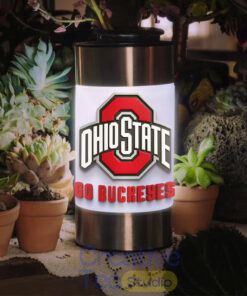 Ohio State Buckeyes Waterproof Solar Garden Light
