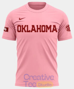 Oklahoma Sooners Softball Pink Game T-Shirt