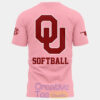 Oklahoma Sooners Softball Pink Game T Shirt 3.jpg