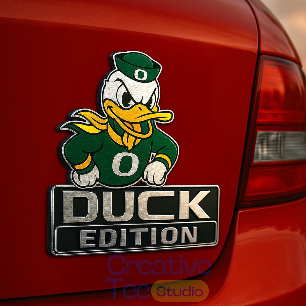 Oregon Ducks Custom Car Name Badge Oregon Ducks Custom Car Name Badge