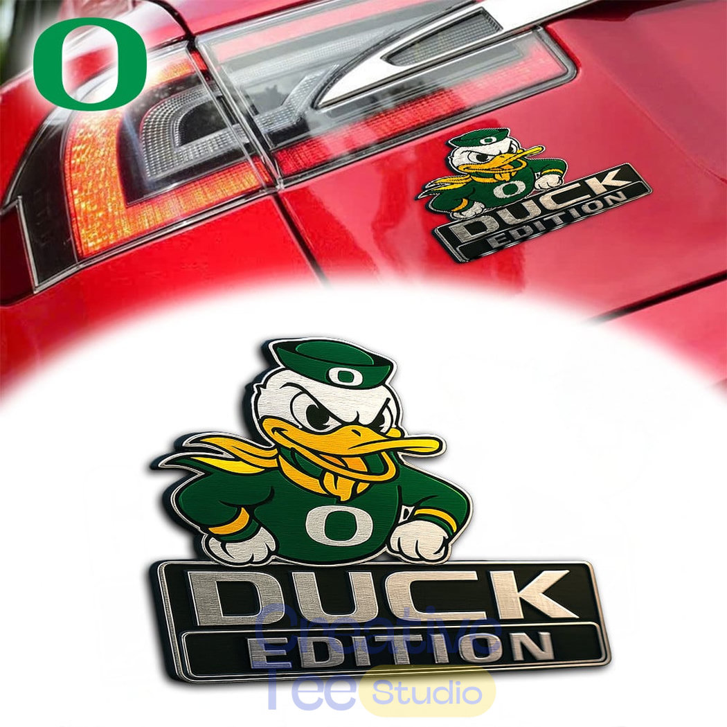 Oregon Ducks Custom Car Name Badge Oregon Ducks Custom Car Name Badge