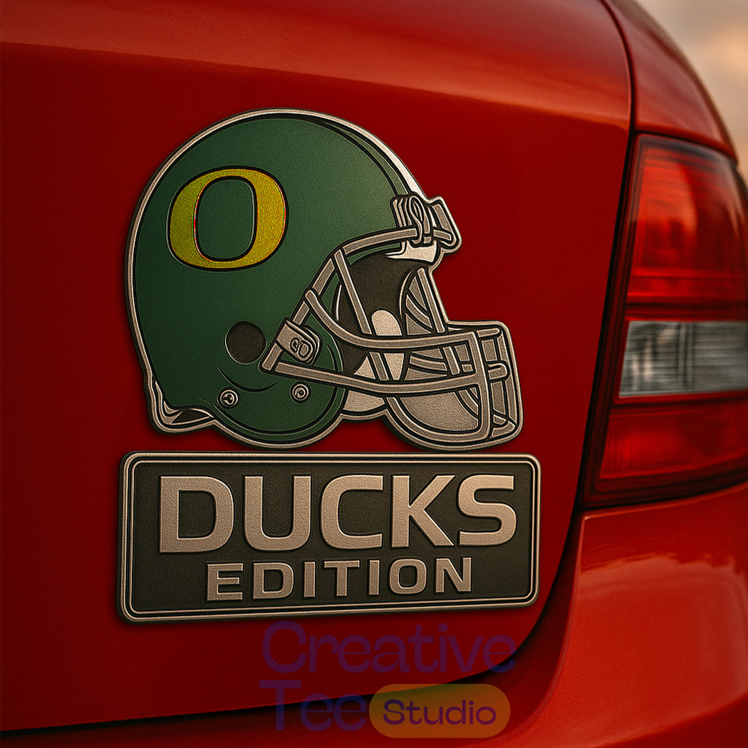 Oregon Ducks Custom Car Name Badge Oregon Ducks Custom Car Name Badge