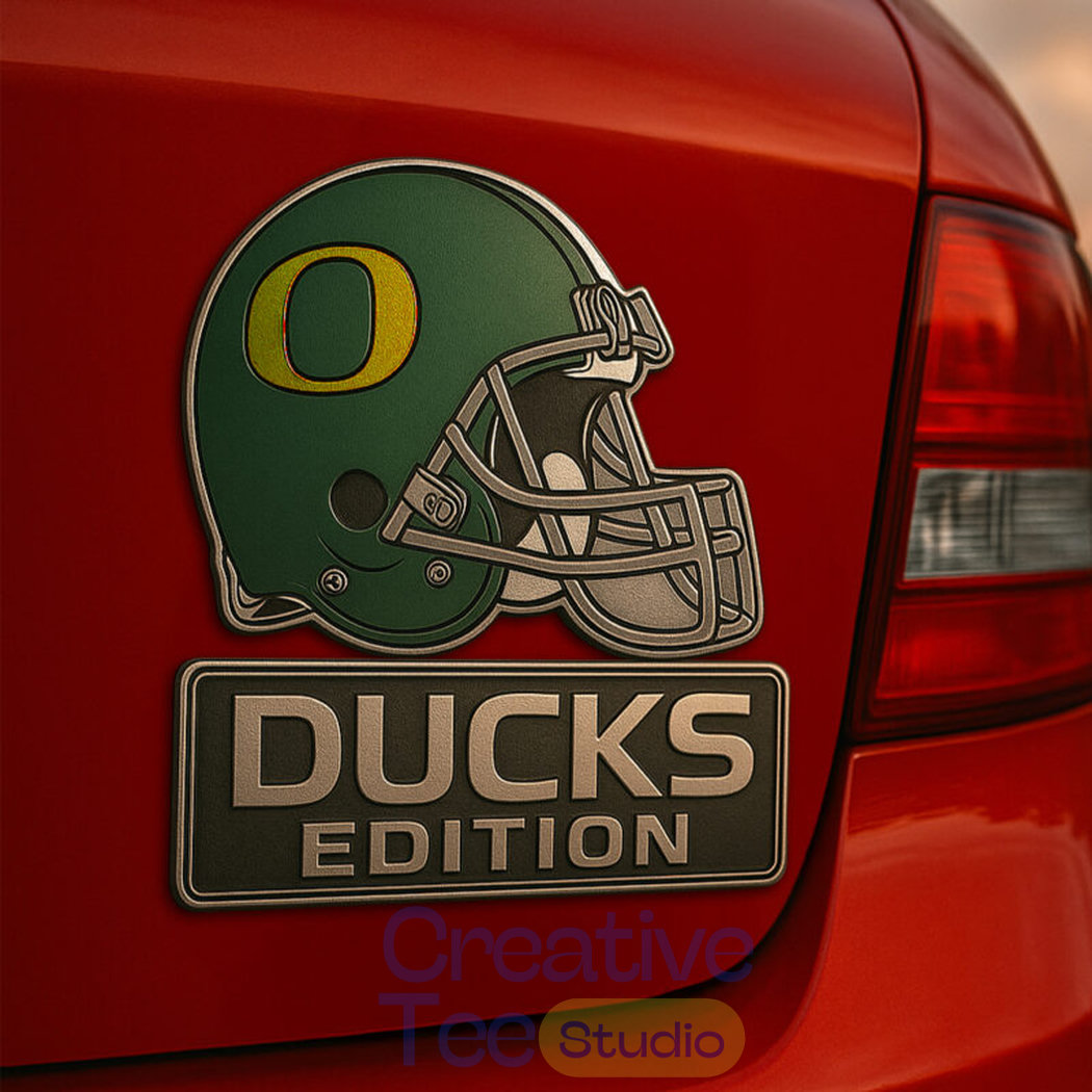 Oregon Ducks Custom Car Name Badge Oregon Ducks Custom Car Name Badge