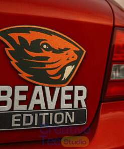 Oregon State Beavers Custom Car Name Badge Oregon State Beavers Custom Car Name Badge