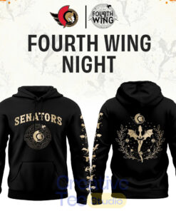 Ottawa Senators Fourth Wings Night Limited Edition Hoodie Ottawa Senators Fourth Wings Night Limited Edition Hoodie