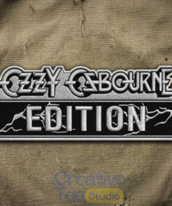 Ozzy Osbourne Edition Embroidered Iron-On Patch