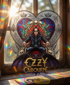 Ozzy Osbourne “Prince of Darkness” Premium Suncatcher Home Decor