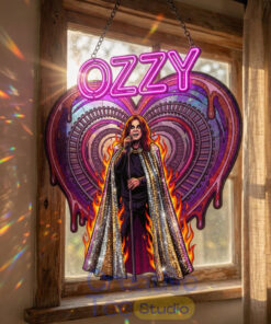 Ozzy Osbourne “Prince of Darkness” Premium Suncatcher Home Decor