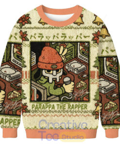 PaRappa the Rapper MF DOOM Christmas Ugly Sweater