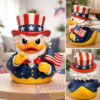 Patriotic Uncle Duck Figurine