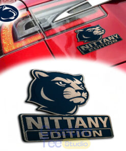 Penn State Nittany Lions Custom Car Name Badge