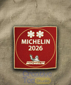 Personalized Michelin Star Iron-on Patch