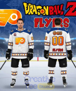 Philadelphia Flyers Dragon Ball Z Super Aura Hockey Jersey