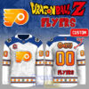 Philadelphia Flyers Dragon Ball Z Super Aura Hockey Jersey