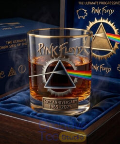 Pink Floyd 60th Anniversary Commemorative Whiskey Glass Pink Floyd 60th Anniversary Commemorative Whiskey Glass