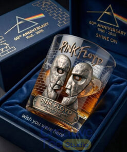 Pink Floyd 60th Anniversary Commemorative Whiskey Glass