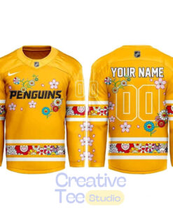 Pittsburgh Penguins x Takashi Murakami Hockey Jersey