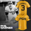 Pittsburgh Pirates In Loving Memory of Phil Garner Tribute Baseball Jersey 2.jpg