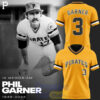 Pittsburgh Pirates In Loving Memory of Phil Garner Tribute Football Jersey