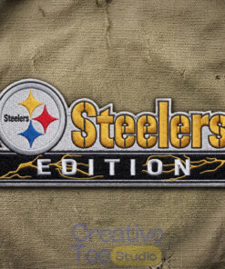 Pittsburgh Steelers Edition Embroidered Iron-On Patch